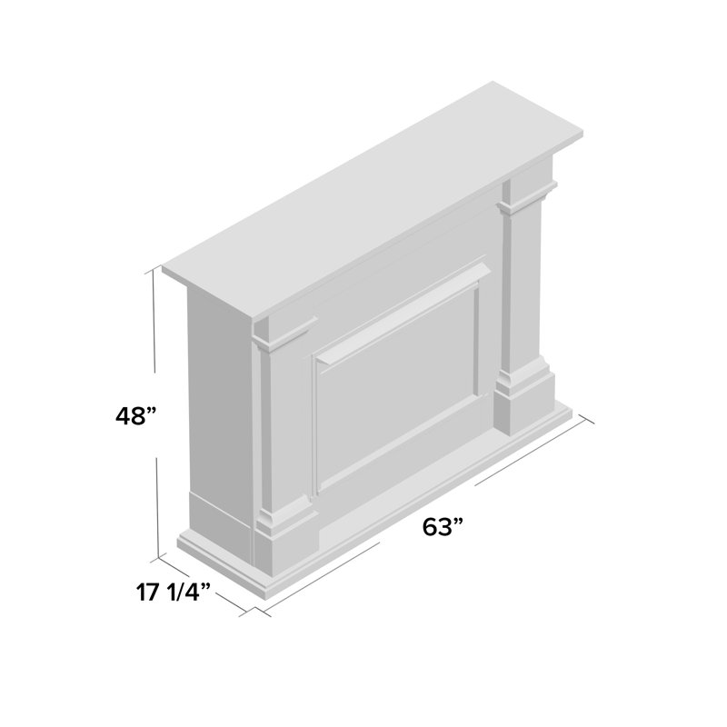 Real Flame Callaway 63" Grand Electric Fireplace by Real Flame